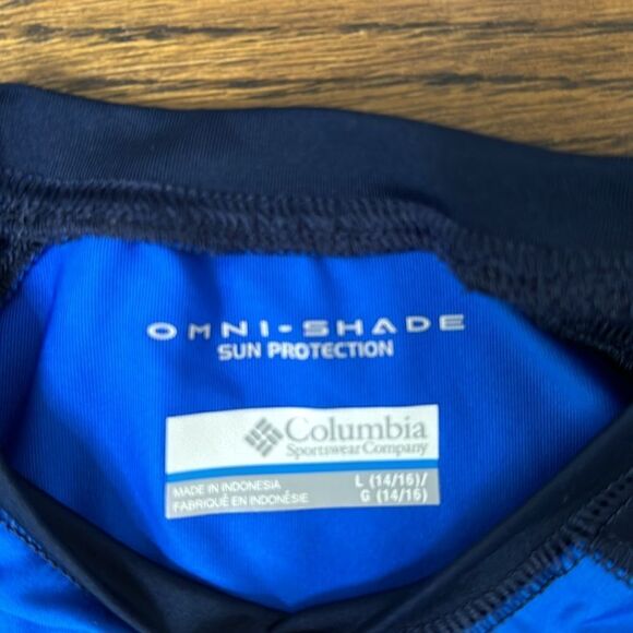 Kids Columbia Omni-Shade Sun Protection Shirt - Size Large - Picture 3 of 7